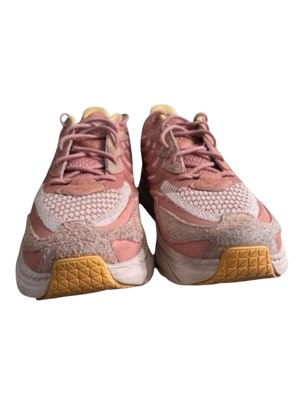 Hoka One One Clifton LS Mens Size 13  -1141550 Earth Peach Running Sneakers - Picture 3 of 13